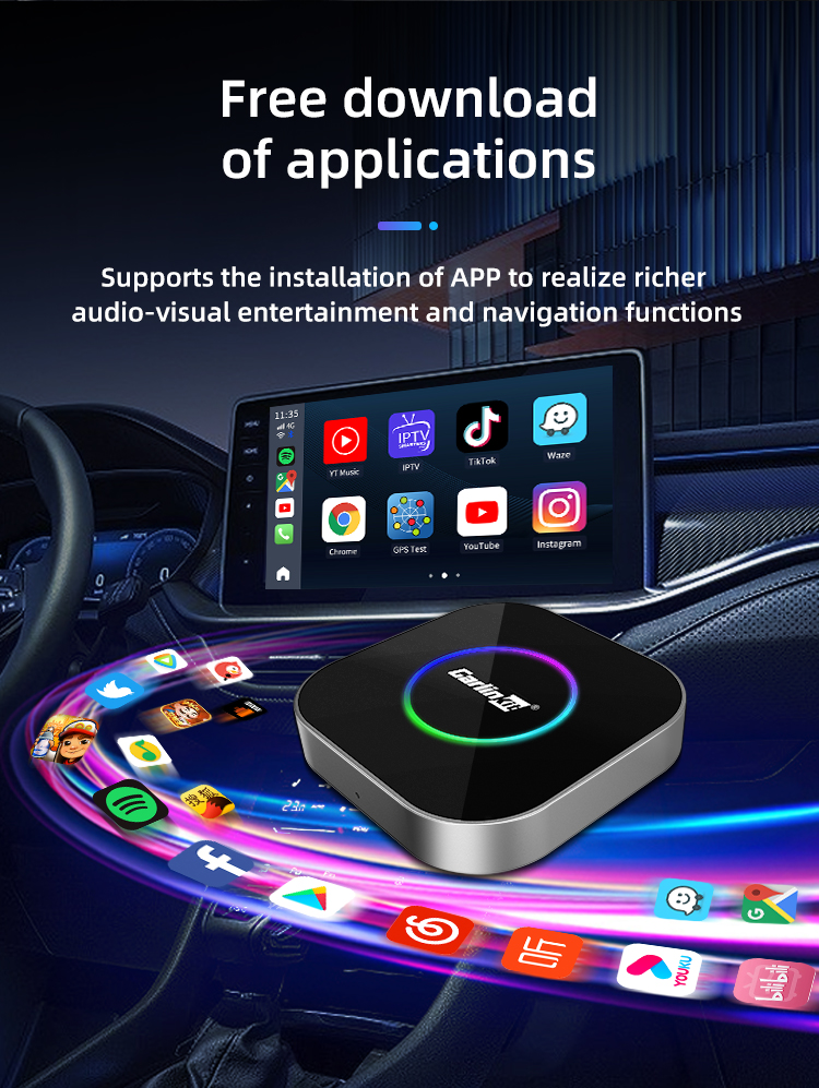 Carlinkit TBox S2 - google play market FREE