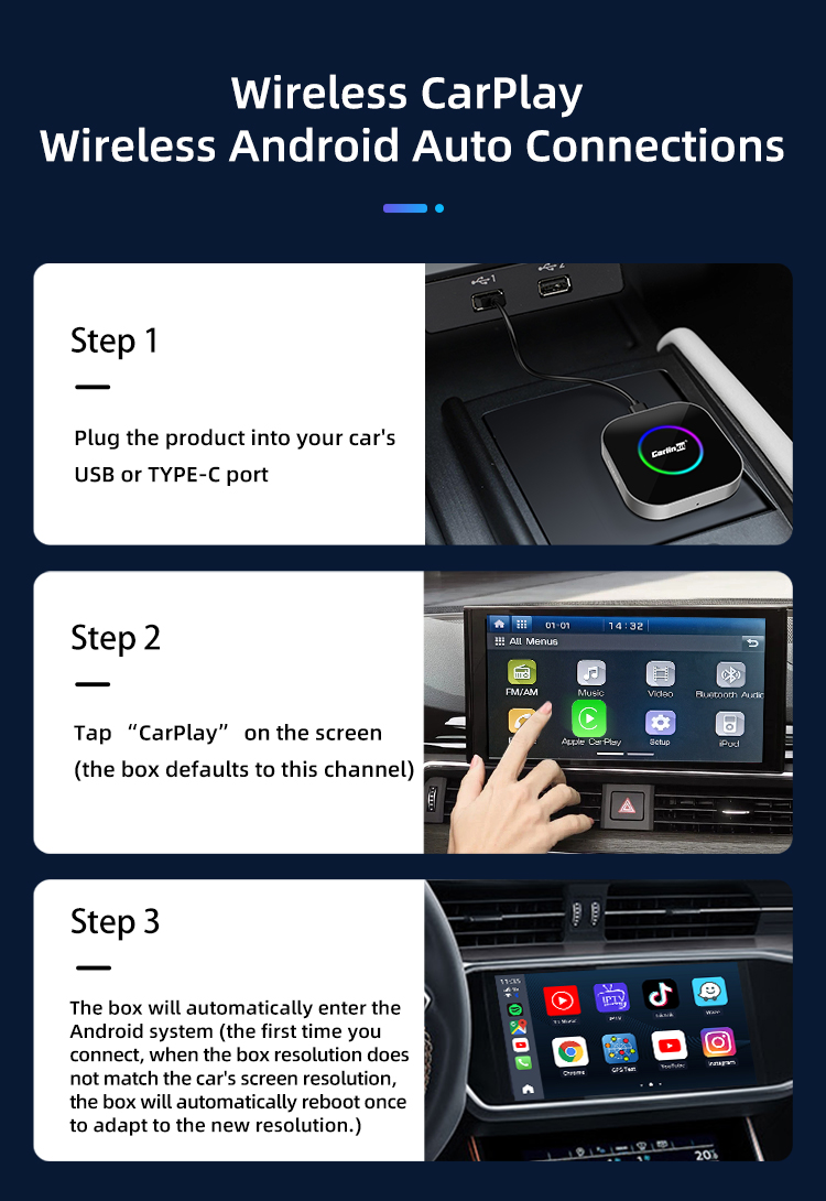 Carlinkit TBox S2 - настройка в авто